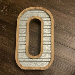 Rustic Wooden and Metal Wall Decor